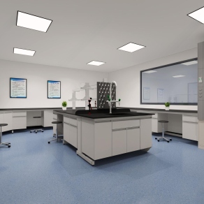 现代实验室3D模型下载